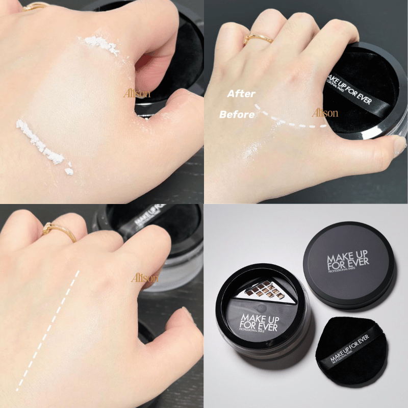 Không chỉ có cải tiến về chất lượng bên trong mà bao bì Makeup4ever HD Skin Setting Powder cũng khoác tấm áo mới 